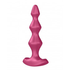 Анальный стимулятор-бусины с двумя моторами Satisfyer Lolli-Plug 1 Berry
