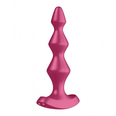 Анальный стимулятор-бусины с двумя моторами Satisfyer Lolli-Plug 1 Berry Анальный стимулятор-бусины с двумя моторами Satisfyer Lolli-Plug 1 Berry