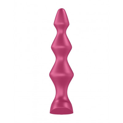Анальный стимулятор-бусины с двумя моторами Satisfyer Lolli-Plug 1 Berry Анальный стимулятор-бусины с двумя моторами Satisfyer Lolli-Plug 1 Berry