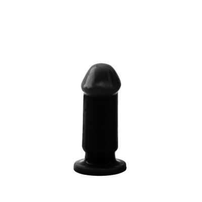 CH86562 Фаллоимитатор черный на присоске Rubicon 3.5 Chisa 8см/3см