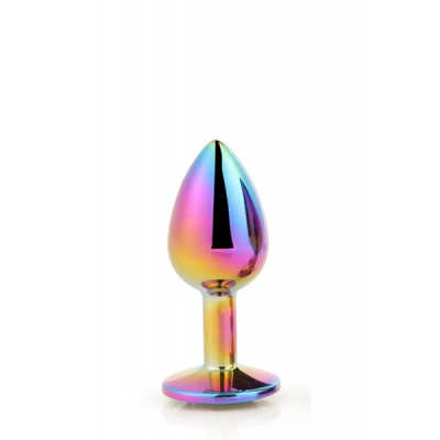DT21781 Радужная анальная пробка GLEAMING LOVE MULTICOLOUR PLUG SMALL DT21781 Радужная анальная пробка GLEAMING LOVE MULTICOLOUR PLUG SMALL