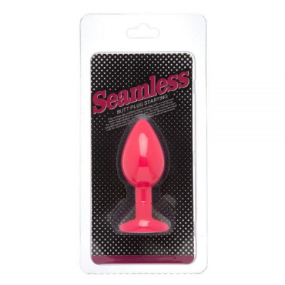 Анальная Pink Silicone Heart Light Pink,M Анальная Pink Silicone Heart Light Pink,M