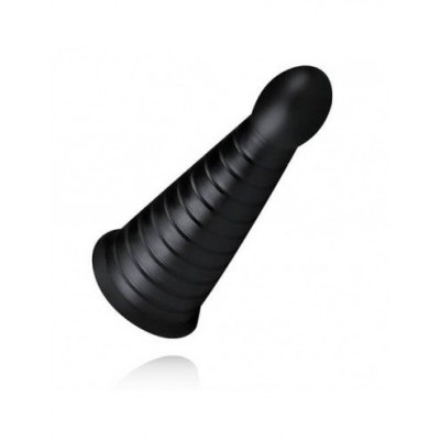Большая анальная пробка -конус ButtR Devil Dog Butt Plug