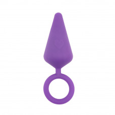 CH86489 Анальная пробка Candy Plug M-Purple