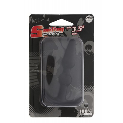 Анальный плаг T-SHAPE SILICONE BUTT PLUG BLACK