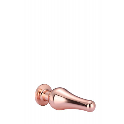 DT21827 Анальная пробка конической формы Dream Toys GLEAMING LOVE ROSE GOLD PLEASURE PLUG M DT21827 Анальная пробка конической формы Dream Toys GLEAMING LOVE ROSE GOLD PLEASURE PLUG M