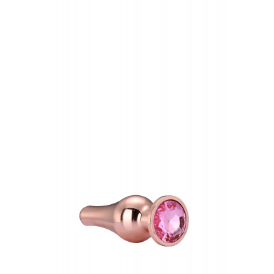 DT21827 Анальная пробка конической формы Dream Toys GLEAMING LOVE ROSE GOLD PLEASURE PLUG M DT21827 Анальная пробка конической формы Dream Toys GLEAMING LOVE ROSE GOLD PLEASURE PLUG M