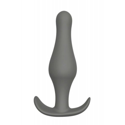 Анальный плаг GREY PLUG WITH T-HANDLE