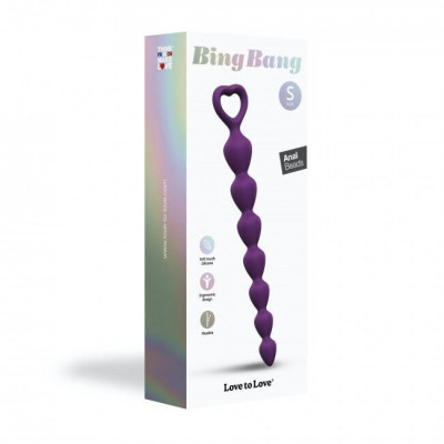 Анальная цепочка Love To Love BING BANG S - PURPLE RAIN Анальная цепочка Love To Love BING BANG S - PURPLE RAIN