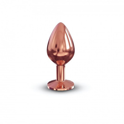 Металлическая анальная пробка с украшением в виде кристалла Dorcel - Diamond Plug M Металлическая анальная пробка с украшением в виде кристалла Dorcel - Diamond Plug M