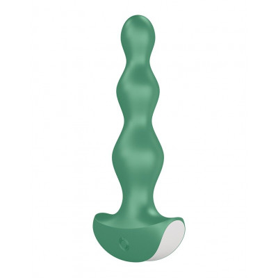 Анальный стимулятор-бусины с двумя моторами Satisfyer Lolli-Plug 2 Green Анальный стимулятор-бусины с двумя моторами Satisfyer Lolli-Plug 2 Green