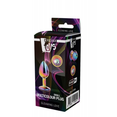 DT21782 Радужная анальная пробка GLEAMING LOVE MULTICOLOUR PLUG MEDIUM DT21782 Радужная анальная пробка GLEAMING LOVE MULTICOLOUR PLUG MEDIUM