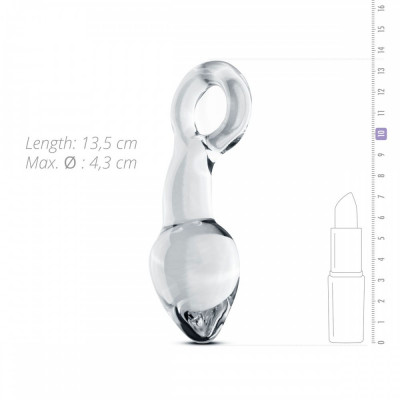 Анальная пробка стекло Gildo Glass Dildo No.13