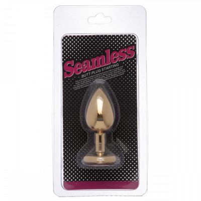 Анальная пробка Loveshop Gold Metal Pink. L Анальная пробка Loveshop Gold Metal Pink. L