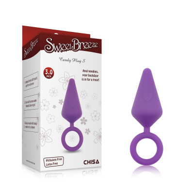 Анальная пробка Candy Plug S-purple
