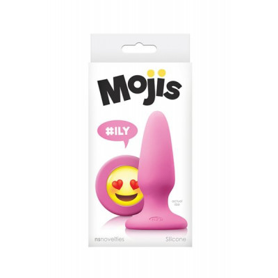 Анальная пробка MOJIS ILY MEDIUM PINK