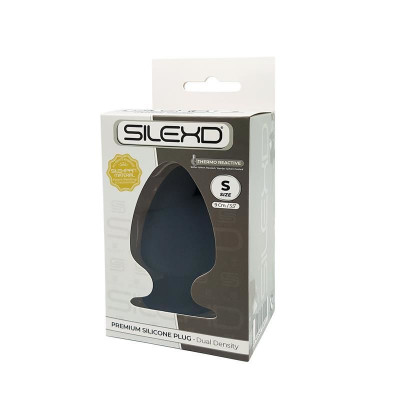 Анальна пробка SilexD (Model 1 size S) двошарова, силікон + Silexpan, діаметр 5 см Анальна пробка SilexD (Model 1 size S) двошарова, силікон + Silexpan, діаметр 5 см