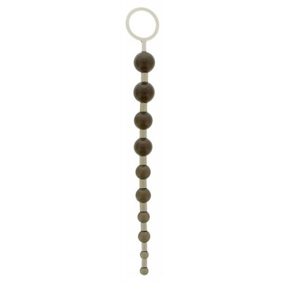 Цепочка анальная ORIENTAL JELLY BUTT BEADS 10.5, BLACK
