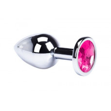 Анальная пробка Metal Dark Rose, S