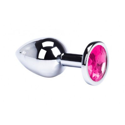 Анальная пробка Metal Dark Rose, S