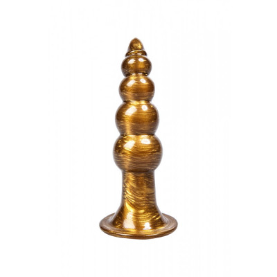 Анальная пробка елочка Gold Cdt Bisley Dark Muscle Chisa