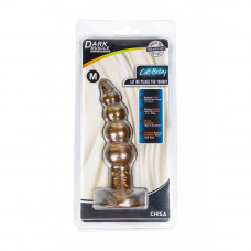 Анальная пробка елочка Gold Cdt Bisley Dark Muscle Chisa