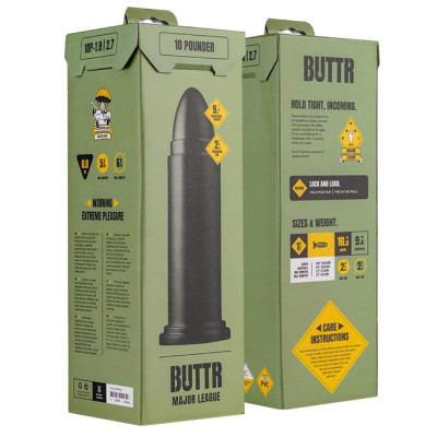 Большой анальный плаг для фистинга BUTTR Pounder Dildo