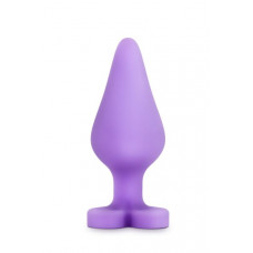 Анальная пробка PLAY WITH ME CANDY HEART DO ME PURPLE