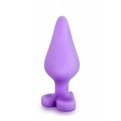 Анальная пробка PLAY WITH ME CANDY HEART DO ME PURPLE