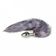 Анальная пробка M с хвостиком Fox Tail Plug Easy Toys