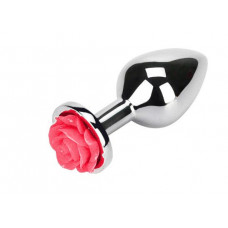 Анальная пробка Flower Dark Rose, M