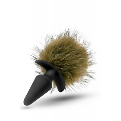 Анальная пробка с помпоном POM PLUGS BROWN Анальная пробка с помпоном POM PLUGS BROWN
