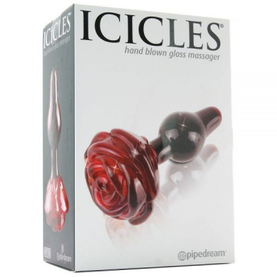 DT45545 Стеклянная анальная пробка ICICLES NO 76 DT45545 Стеклянная анальная пробка ICICLES NO 76