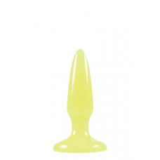 Анальная пробка FIREFLY PLEASURE PLUG MINI YELLOW