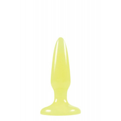 Анальная пробка FIREFLY PLEASURE PLUG MINI YELLOW