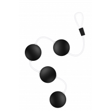 Анальные шарики Blush Anal Adventures Pleasure Balls - Black