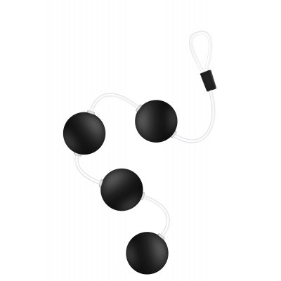 Анальные шарики Blush Anal Adventures Pleasure Balls - Black