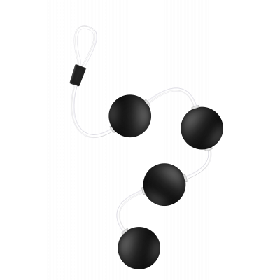 Анальные шарики Blush Anal Adventures Pleasure Balls - Black