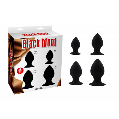 Набор анальных пробок Chisa Black Mont Fullness Anal Stuffer Set