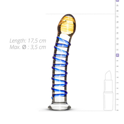Фаллоимитатор стекло Glass Dildo No.01