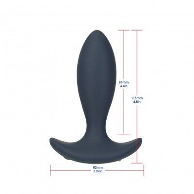 Анальна пробка з пульсацією Lux Active – Throb – 4.5" Anal Pulsating Massager, пульт ДК Анальна пробка з пульсацією Lux Active – Throb – 4.5" Anal Pulsating Massager, пульт ДК