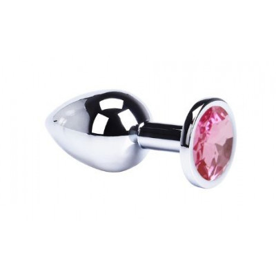 Анальная пробка Metal Ligth Rose, S