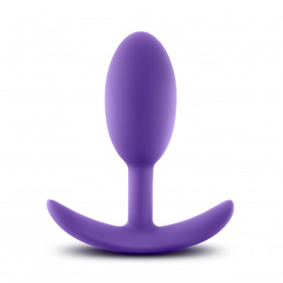 Анальная пробка с уникальным стимулирующим дизайном LUXE WEARABLE VIBRA SLIM PLUG MEDIUM