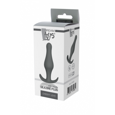 Анальный плаг GREY PLUG WITH T-HANDLE