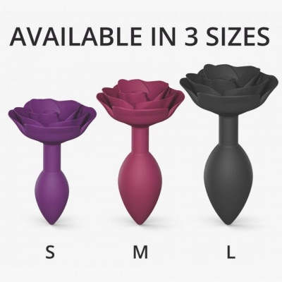 Силіконова анальна пробка Love To Love OPEN ROSES M SIZE - PLUM STAR Силіконова анальна пробка Love To Love OPEN ROSES M SIZE - PLUM STAR