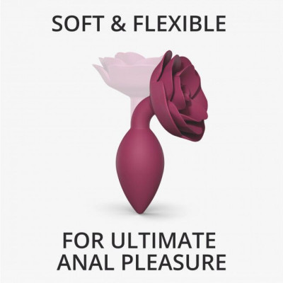Силіконова анальна пробка Love To Love OPEN ROSES M SIZE - PLUM STAR Силіконова анальна пробка Love To Love OPEN ROSES M SIZE - PLUM STAR