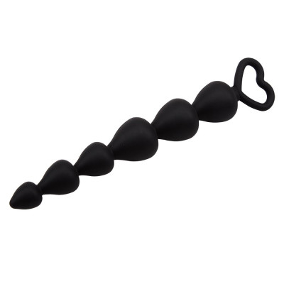 Анальная елочка сердечки Chisa Elite Lover's Beads 17см /2,5см Анальная елочка сердечки Chisa Elite Lover's Beads 17см /2,5см