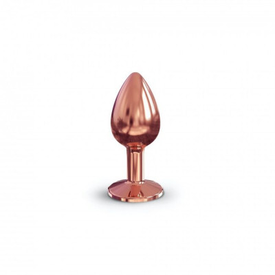 Металлическая анальная пробка с украшением в виде кристалла Dorcel - Diamond Plug S Металлическая анальная пробка с украшением в виде кристалла Dorcel - Diamond Plug S