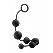 Анальные шарики Blush Anal Adventure Platinum Silicone Large Anal Beads