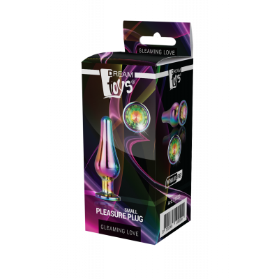 DT21820 Анальная пробка конической формы Dream Toys GLEAMING LOVE COLOURED PLEASURE PLUG S DT21820 Анальная пробка конической формы Dream Toys GLEAMING LOVE COLOURED PLEASURE PLUG S